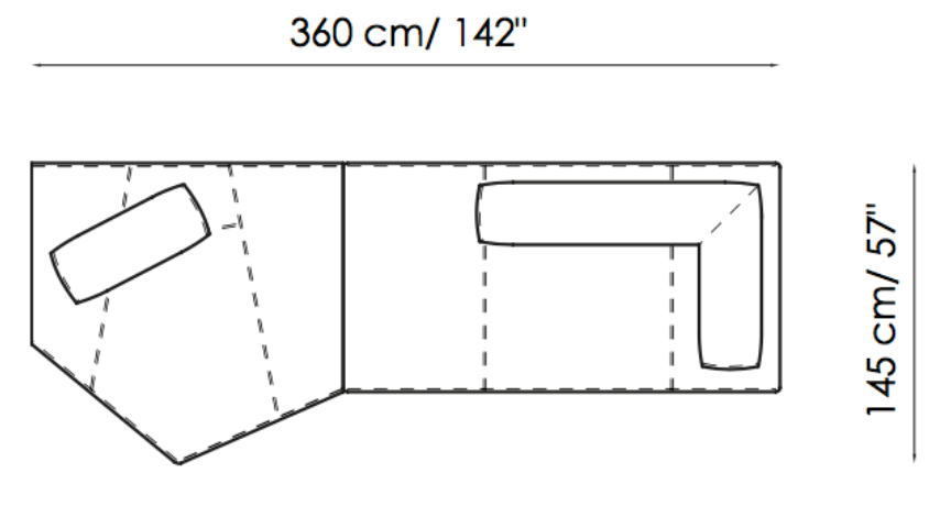 Bonaldo Tètra Sofa