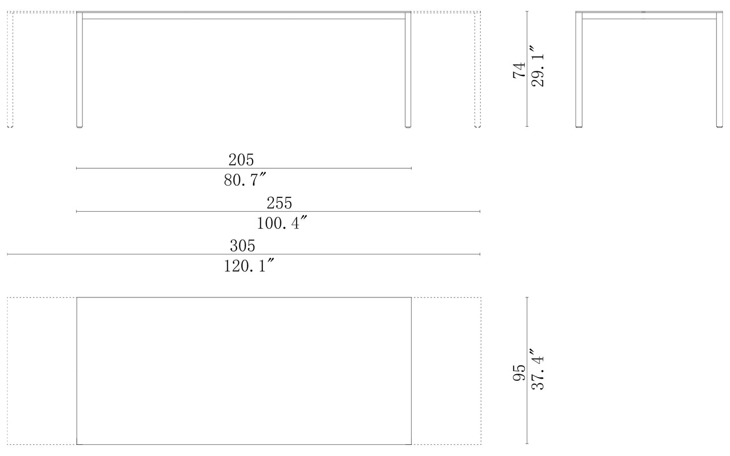 Cassina Naan Dining Table