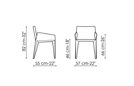 Bonaldo Filly Dining Chair