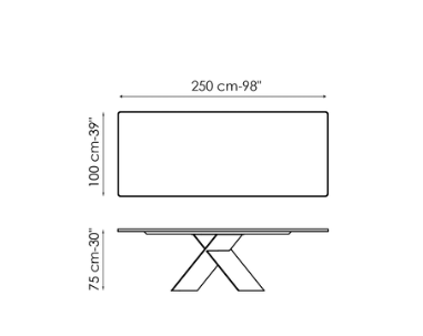 Bonaldo Ax Dining Table