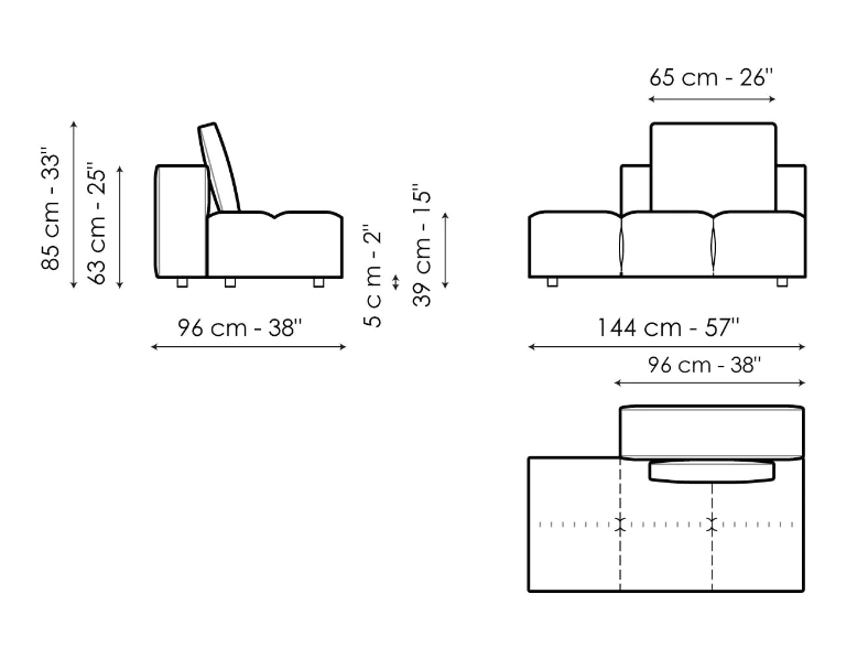 Bonaldo Bonamour Sofa