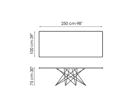 Bonaldo Octa Dining Table