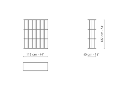 Bonaldo Dogma Bookshelf