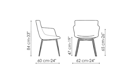 Bonaldo Artika Dining Chair