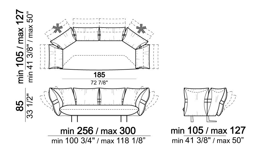 Arketipo Smooth Operator Sofa