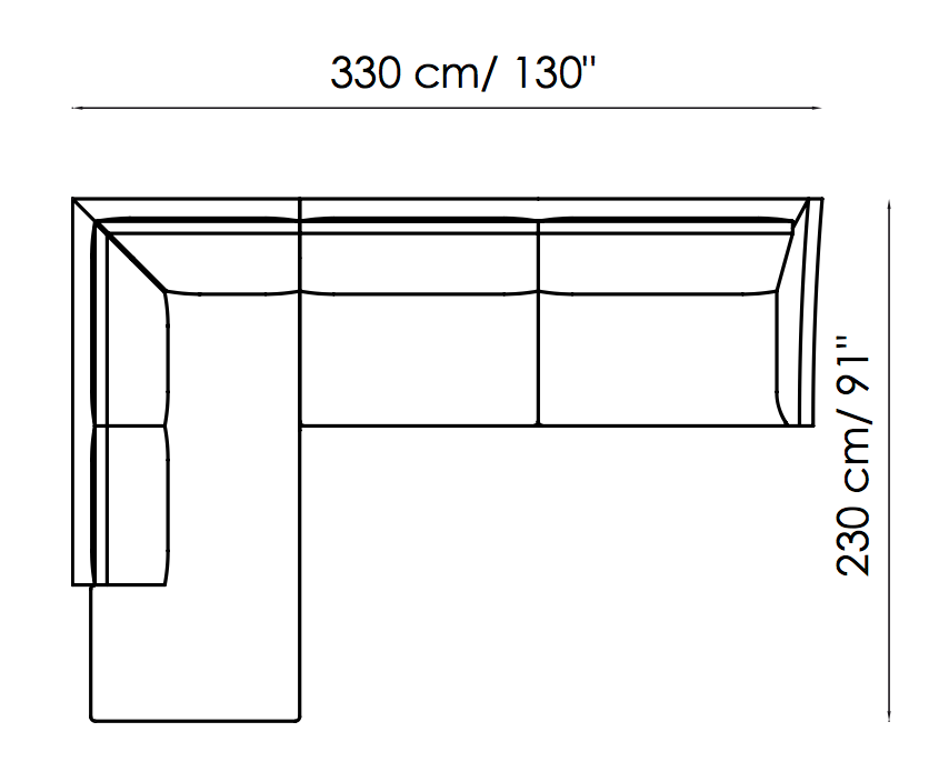 Bonaldo Skid Sofa