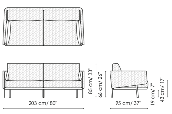 Bonaldo Structure Sofa