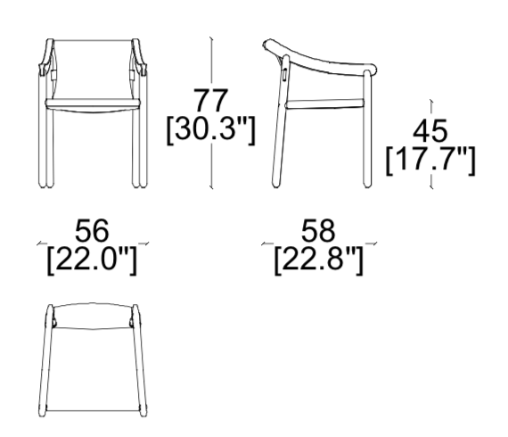 Cassina 905 Dining Chair