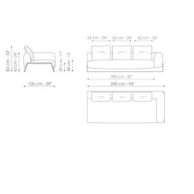 Bonaldo Boolean Sofa