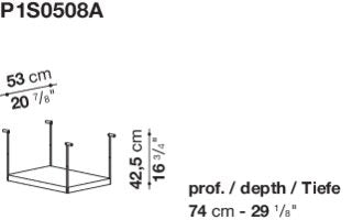B&B Progetto Dinning Table