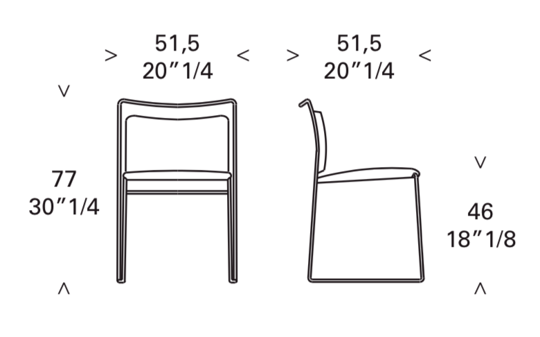 Cassina Tulu Dining Chair