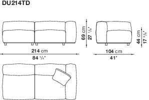 B&B Dambodue Sofa