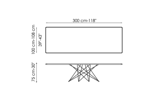 Bonaldo Octa Dining Table