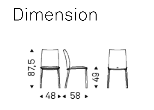 Cattelan Rita Dining Chair