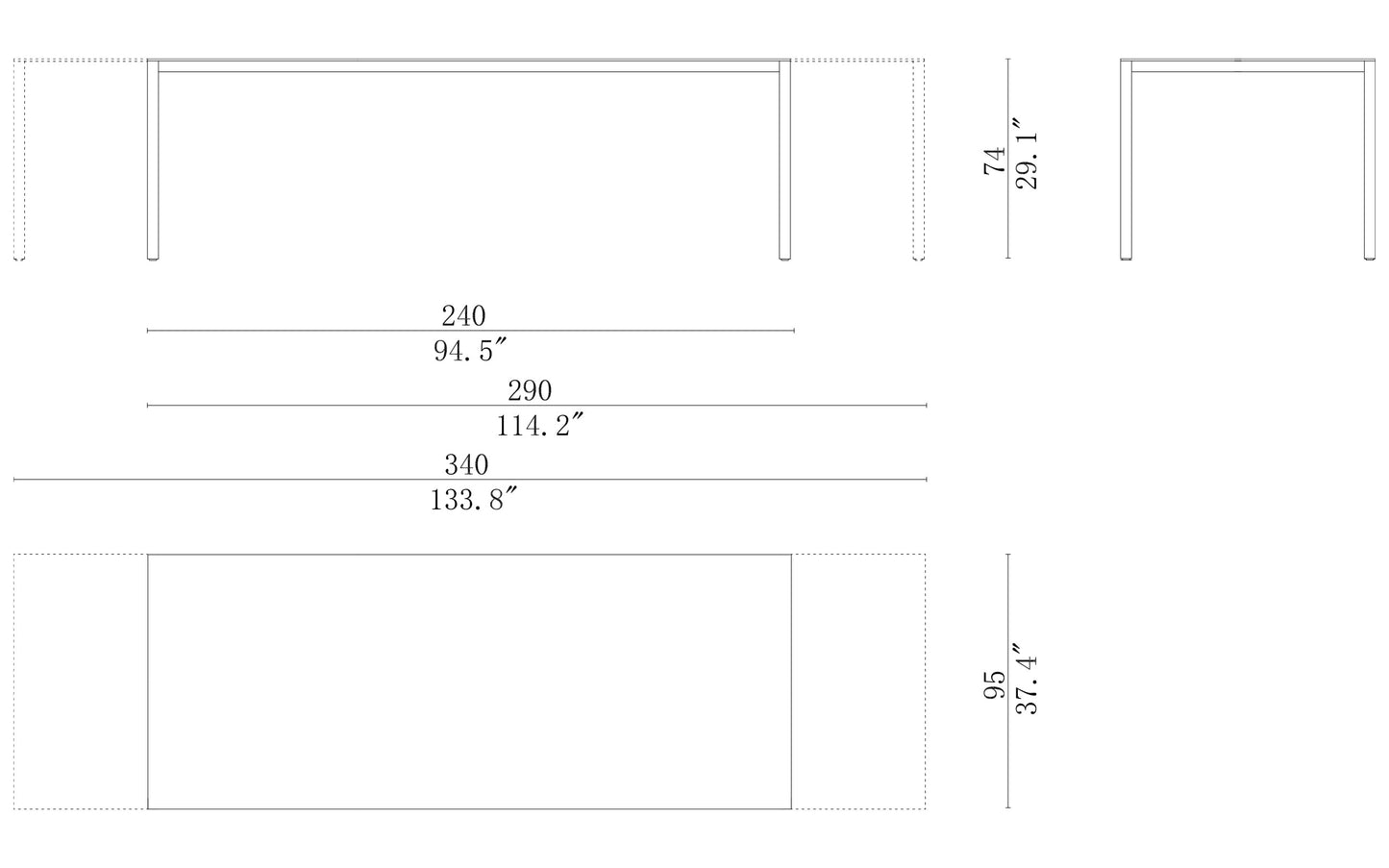 Cassina Naan Dining Table