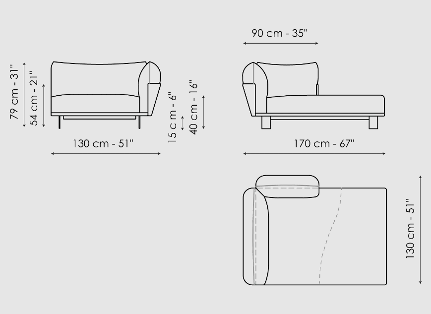 Bonaldo  Blend Sofa