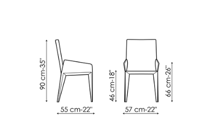Bonaldo Filly Dining Chair