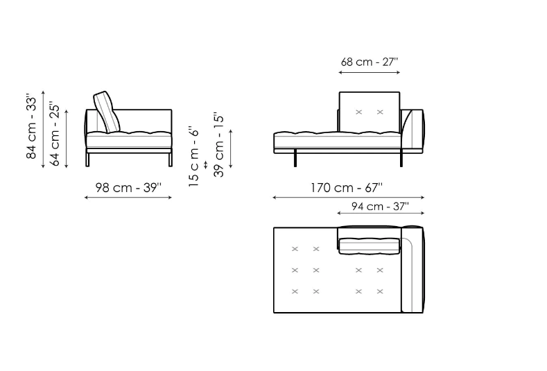 Bonaldo Maximilian Sofa