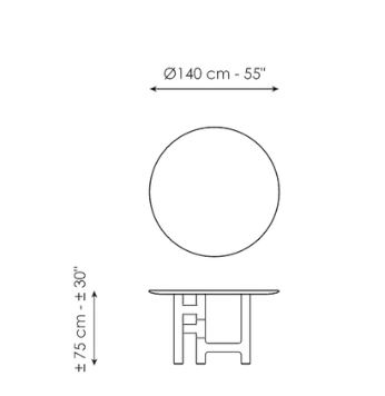 Bonaldo Pivot Dining Table