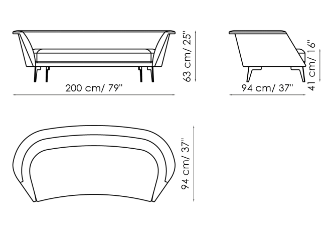 Bonaldo Lovy Sofa