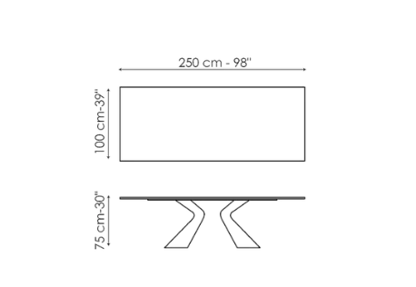 Bonaldo Prora Dining Table