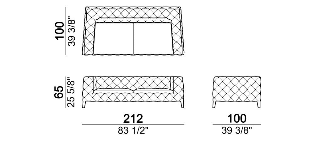 Arketipo  Windsor Sofa
