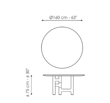 Bonaldo Pivot Dining Table