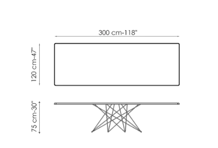 Bonaldo Octa Dining Table