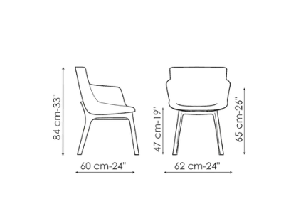 Bonaldo Artika Dining Chair