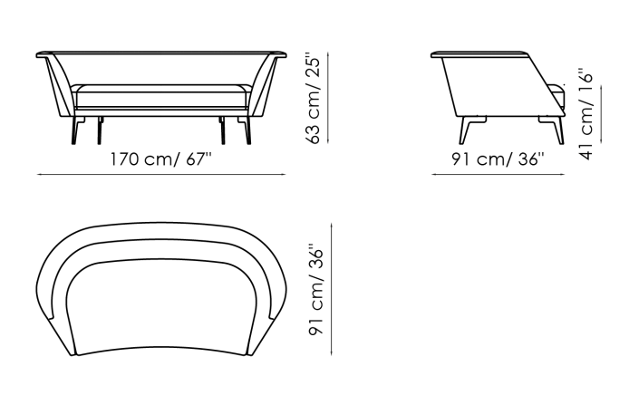 Bonaldo Lovy Sofa