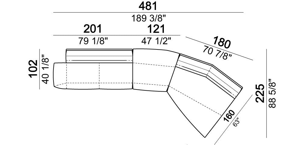 Arketipo Nash Sofa