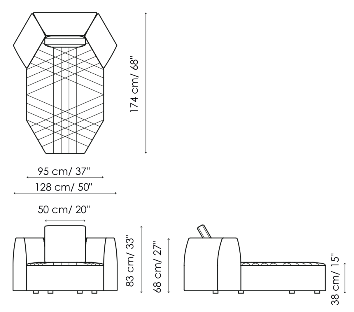 Bonaldo Panorama Sofa