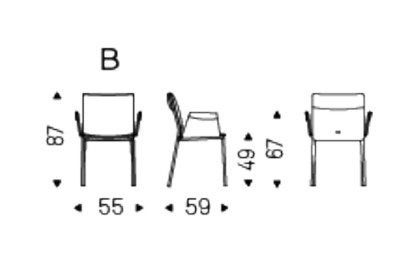 Cattelan Isabel Dining Chair