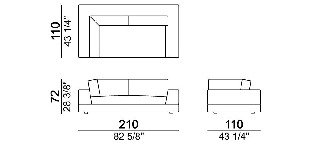 Arketipo Plat Sofa