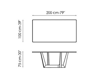 Bonaldo Art Dining Table