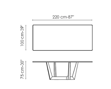 Bonaldo Art Dining Table