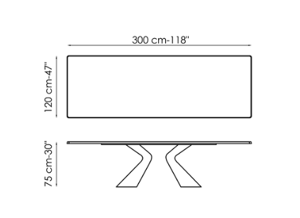 Bonaldo Prora Dining Table