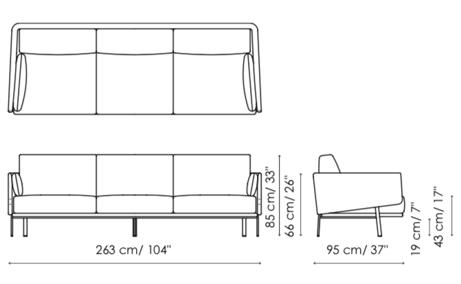 Bonaldo Structure Sofa