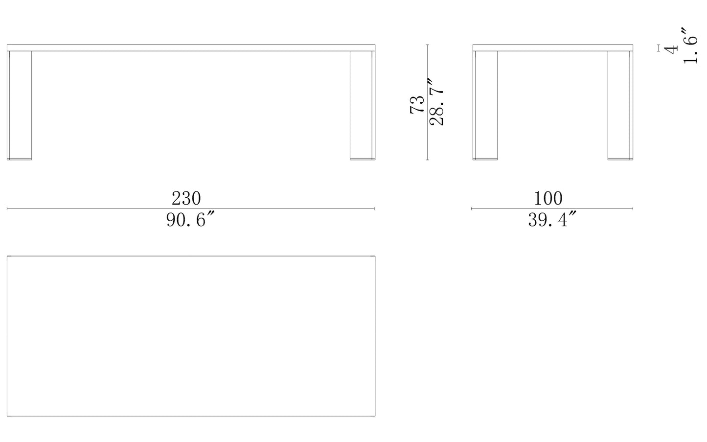 Cassina  Ordinal Dining Table