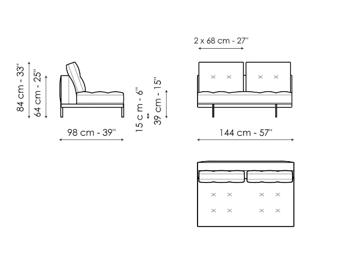 Bonaldo Maximilian Sofa