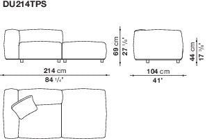 B&B Dambodue Sofa