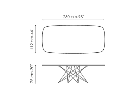 Bonaldo Octa Dining Table