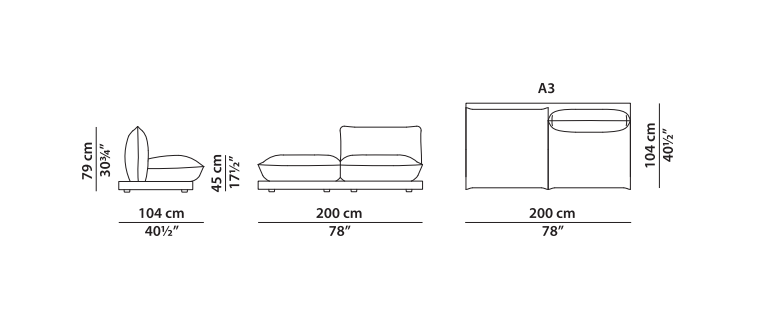 Baxter Aura Sofa