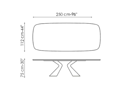 Bonaldo Prora Dining Table