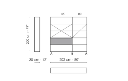 Bonaldo Kaos Bookshelf