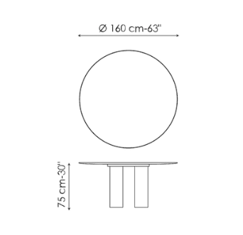 Bonaldo  Geometric Dining Table