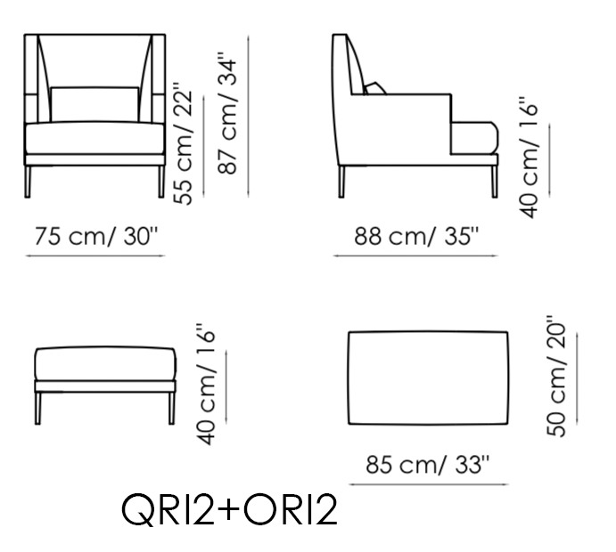 Bonaldo Paraiso Sofa