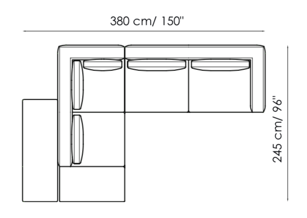 Bonaldo Ever More Sofa