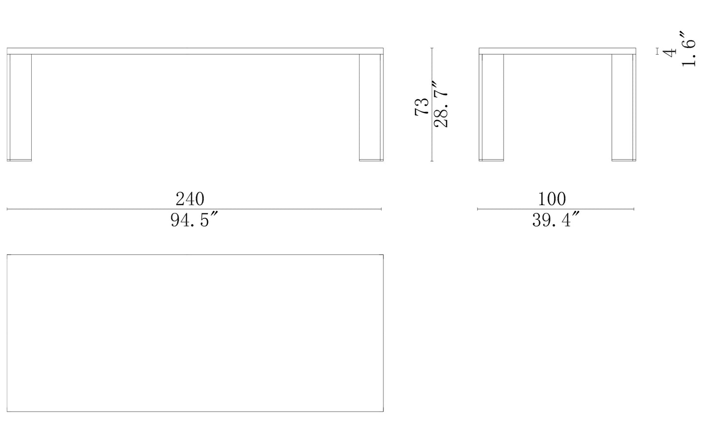 Cassina  Ordinal Dining Table