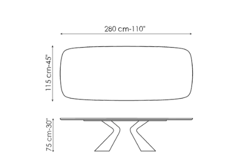Bonaldo Prora Dining Table